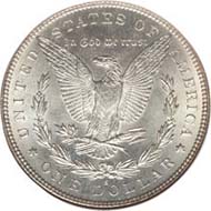 Morgan Silver Dollar 1893-S. MS67.