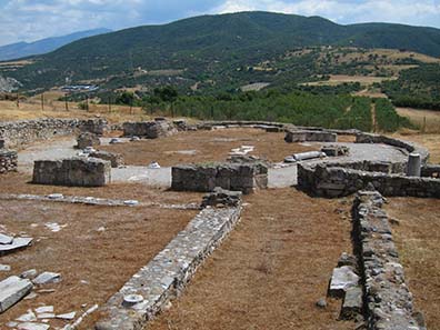 Early Christian central-plan building. Photograph: KW.