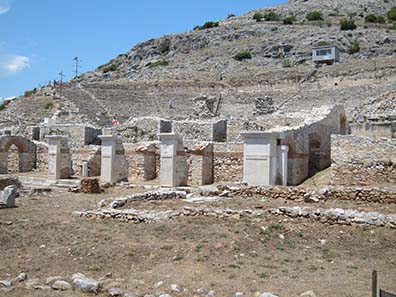 The Theater of Philippi. Photograph: KW.