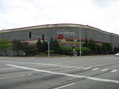 Donald E. Stephen Convention Center. Photograph: Wikipedia.