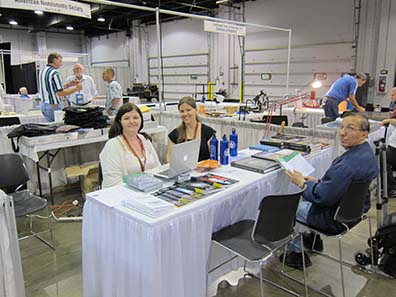 The table of the ANS, the American Numismatic Society. Photograph: UK.