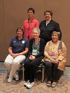 The meeting of WIN: Women in Numismatics. Photograph: UK.