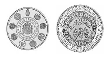 Spain choose an 8-reales for representation in this project.