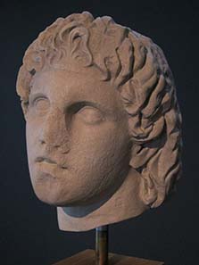 Portrait of Alexander. Photograph: KW.