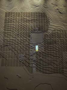 City map of Pella. Photograph: KW.