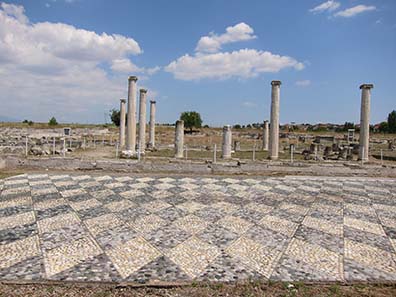 The ruins of Pella. Photograph: KW.