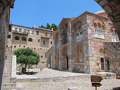 Monastery of Hosios Loukas. Photograph: KW.