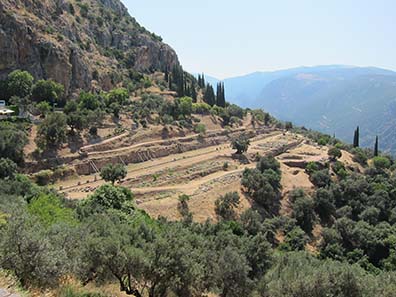 Sanctuary of Athena. Photograph: KW.