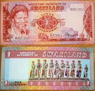 All Swazi banknotes are produced in Germany where the coins are minted as well.