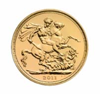 Great Britain - 5 GBP - 22 carat gold - 30.94 g - 36.02 mm - Design: Ian Rank-Broadley (obverse) and Benedetto Pistrucci (reverse) - Mintage: 1,000.