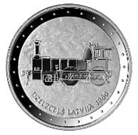 Latvia - 1 lats - 925 silver - 22.00 g - 35.00 mm - Mintage: 5,000 - Designer: Aigars Ozolins (graphic design), Ligita Franckevica (plaster model).