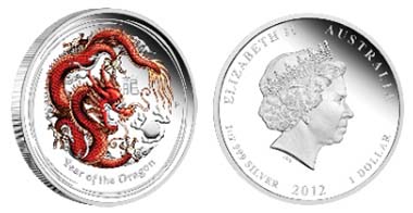 Australia -1 AUD - 1oz 999 silver - 31.135 g - 45.60 mm - Mintage: 10,000. //
Australia - 0.5 AUD - 1/2oz 999 silver - 15.591 g - 36.60 mm - Mintage: 10,000.