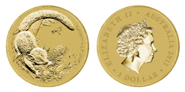 Australia - 1 AUD - 1oz 999 silver - 31.135 g - 45.60 mm - Design: Wade Robinson - Mintage: 5,000.