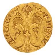 Fiorino d'oro, Florence, 1341, gold © Swiss National Museum.