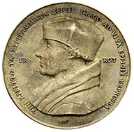 Medal: Erasmus von Rotterdam, Quentin Massys (Leuven c. 1456-1530 Antwerp), dated to 1519, cast probably c. 1524. From the property of Erasmus of Rotterdam. 333.68 g. Inv. 1916.288.