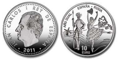 Spain - 10 EUR - 925 silver - 27.00 g - 40.00 mm - Mintage: 7,500.