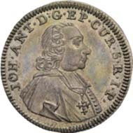 Los 5539 - War-6 Kreuzer of 1758: CHF 52,000 (15,000).