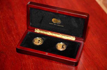 Launched on November 23 at Liliesleaf Farm in Rivonia Johannesburg, the Mandela Luthuli Laureate twin set marks the 50th anniversary of Chief Albert Luthuli winning the Nobel Peace Prize.