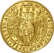 1006: Salzburg. Wolf Dietrich of Raitenau, 1587-1612. 10 Ducats 1594, Turmprägung. Fb. 672. Extremely fine. From Vogel Collection. Estimate: 25,000 EUR. Hammer price: 44,000 EUR.