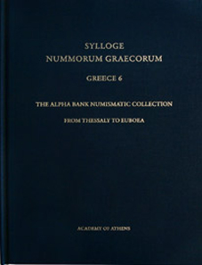 Dimitra Tsangari (ed.), SNG. Greece 6. The Alpha Bank Numismatic Collection. From Thessaly to Euboea, 22,5 x 29,5 cm, 45 Euro.