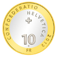 The new bimetallic coin