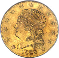 4680: 1828/7 $5 MS64 NGC. CAC. Breen-6487, BD-1, R.7.