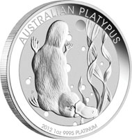 Australia - 100 AUD - 1oz 999 platinum - 31.12 g - 32.60 mm - Design: Natasha Muhl - Mintage: 30,000.