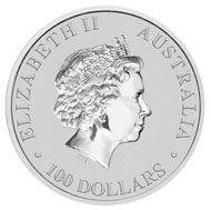 Australia - 100 AUD - 1oz 999 platinum - 31.12 g - 32.60 mm - Design: Natasha Muhl - Mintage: 30,000.