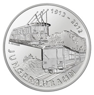 Switzerland - 20 CHF - silver 835 - 20 g - 33 mm - Design: Benno. K. Zehnder - Mintage: max. 50,000 (uncirculated) resp. max. 7,000 (proof).