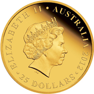 Australia - 25 AUD - Gold 999 - 7.777 g - 20.60 mm - Design: Darryl Bellotti - Mintage: 1,000.