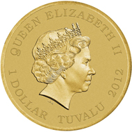 Tuvalu - 1 TVD - Aluminium-Bronze - 13.80 g - 30.60 mm - Mintage: 10,000.