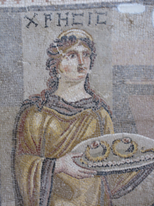 Depiction of Chryseis. Photo: KW.