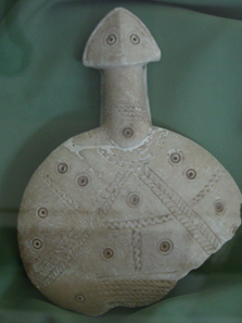 Neolithic idol. Photograph: UK.