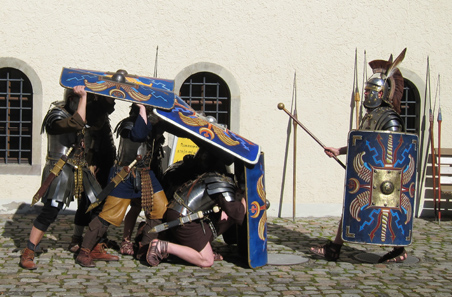 Testudo. Photo: UK.