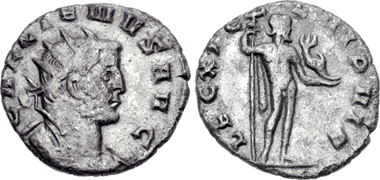 Gallienus. Antoninianus, Milan, 260/2. Rv. LEG XI C L VI P VI F Neptunus. From CNG auction 87 (2011), 1121.