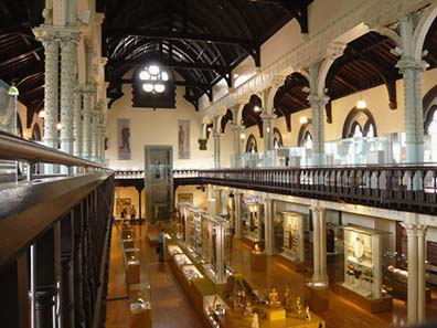 Objects from the comprehensive collection of Dr William Hunter involving an important coin collection are on display in their own museum. Photograph: Ragnar Hedlund.