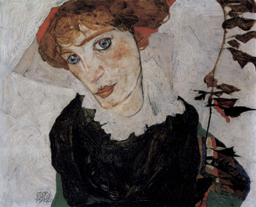 Portrait of Wally, 1912. Leopold Collection, Vienna. Source: Wikipedia.
