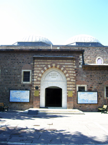 Entrance to the Museum of Anatolian Civilizations. Photograph: KW.