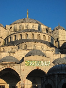The Blue Mosque. Always beautiful. Photograph: KW.