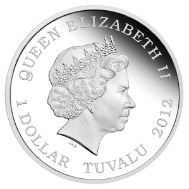 Tuvalu / 1 TVD / 1oz 999 silver / 31.135 g / 40.60 mm / Design: Aleysha Howarth / Mintage: 5,000.