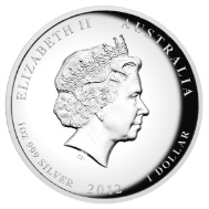 Australia / 1 AUD / 1oz 999 silver / 31.135 g / 32.60 mm / Mintage: 7,500.