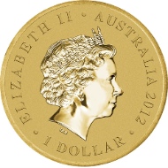 Australia / 1 AUD / Aluminium Bronze / 13.80 g / 30.60 mm / Design: Tom Vaughan / Mintage: 7,500.