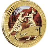Australia / 1 AUD / Aluminium Bronze / 13.80 g / 30.60 mm / Design: Tom Vaughan / Mintage: 7,500.