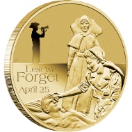Australia / 1 AUD / Aluminium Bronze / 13.80 g / 30.60 mm / Design: Wade Robinson / Mintage: Unlimited.