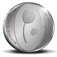 The Netherlands / 5 Euro / .925 Silver / Proof / 33 mm / 15.5 g / Mintage: 12,500 (including coloured variations).