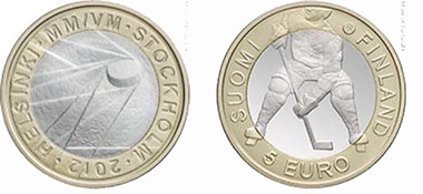 The Ice hockey coin minted by Mint of Finland is now available.
