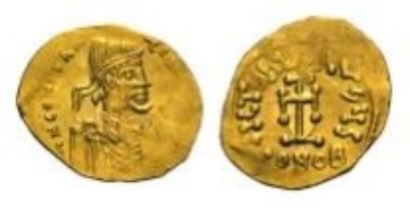 Byzantium, Constans II, tremissis (1.43 g).