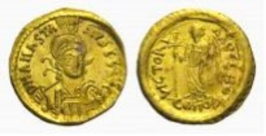 Byzantium, Anastasius I, solidus.