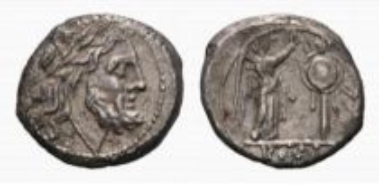 Roman Republic, anonymus, denarius (3.15 g).