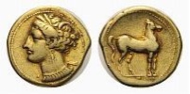 Zeugitania, EL-stater (7.30 g).